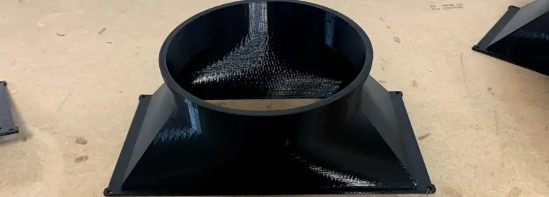Réalisation impression 3D - Piece Ventilation